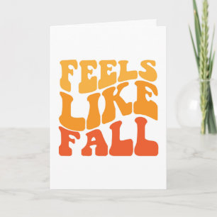 Feels Like Fall Card