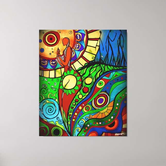 Feels Like Spring (Wrapped Canvas) Canvas Print (Front)
