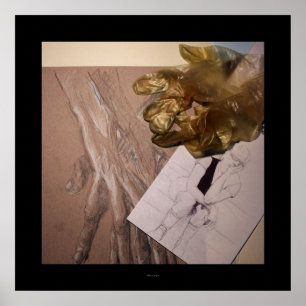 Feels like weird or Waiting Drawings Poster