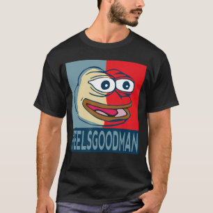 FeelsGoodMan Funny Hope Pepe Emote Internet Meme L T-Shirt