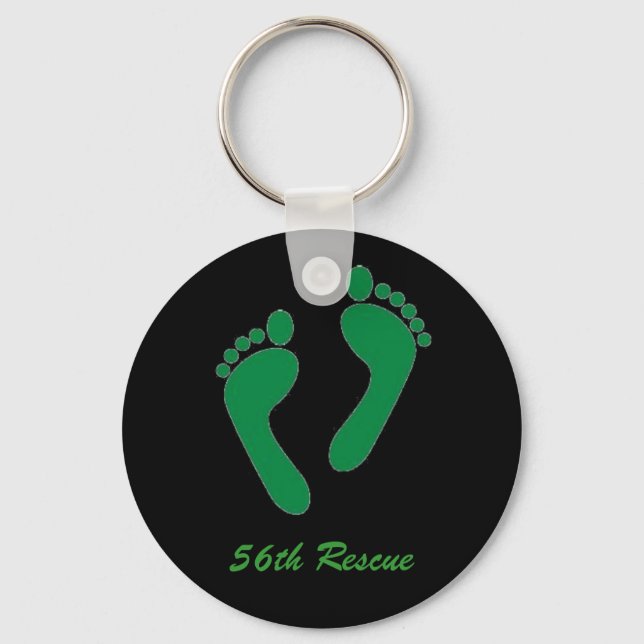 feet, 56th Rescue Key Ring (Front)
