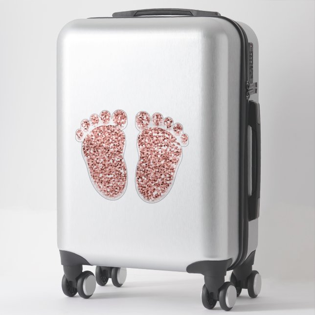 Feet Baby Rose Heart Reflexology Massage Therapy (Suitcase)