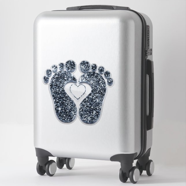 Feet Baby Shower Heart Reflexology Massage Therapy (Suitcase)