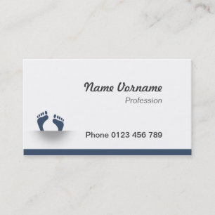 feet business card