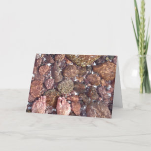 Feet in the ocean card