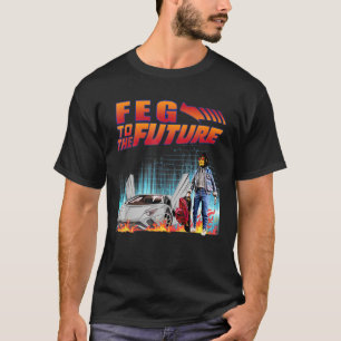 FEG Token To The Moon Crypto Holder Coin T-Shirt