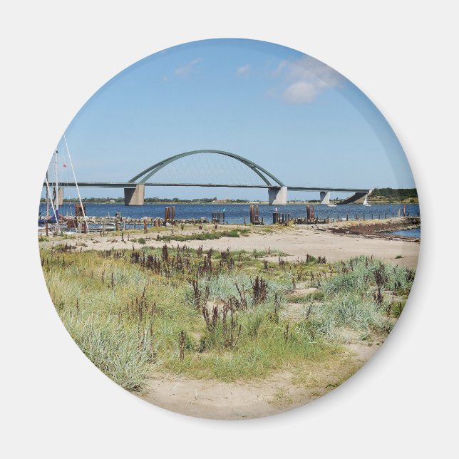 Fehmarn bridge magnet (Front)