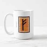 Fehu Rune Mug - Wealth!