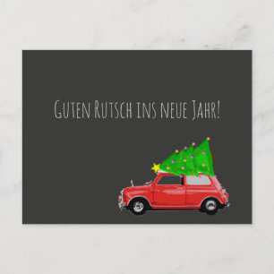 Feiertagspostkarte MINI COOPER Holiday Postcard