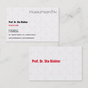 Fein bemustert business card