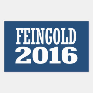 FEINGOLD 2016 RECTANGULAR STICKER