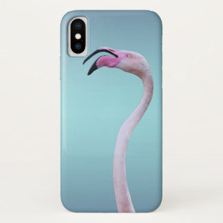 Feisty Flamingo iPhone X Case