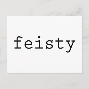 Feisty Postcard