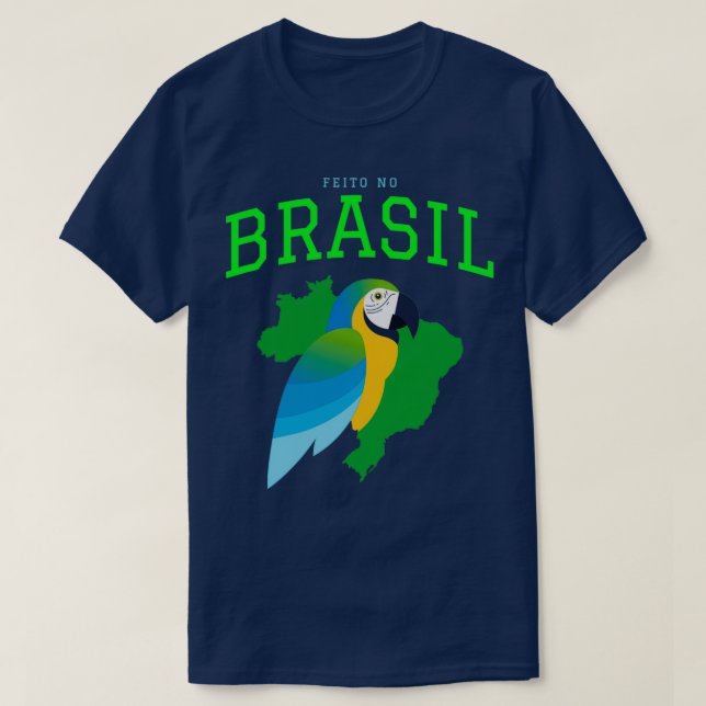Feito No Brasil Design T-Shirt (Design Front)