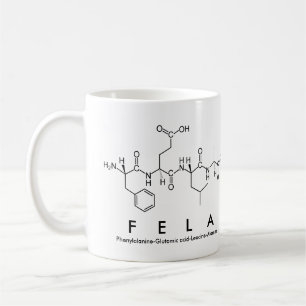 Fela peptide name mug
