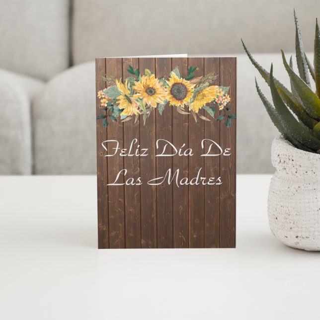 Feli Día De Las Madres Mother's Day Card Spanish (Creator Uploaded)