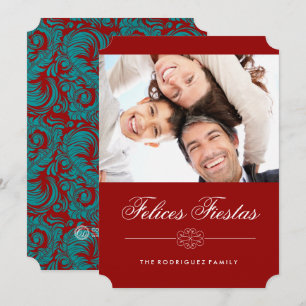 Felices Fiestas Photo Cards