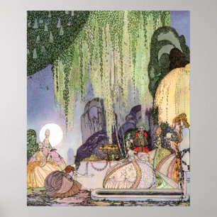 Felicia, Art Nouveau by Kay Nielsen Poster