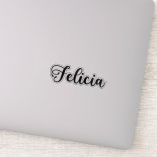 Felicia Name - Handwritten Calligraphy