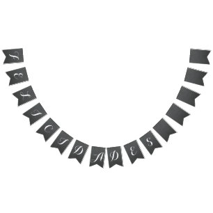 Felicidades banderín bunting