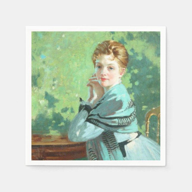 Felicity (by George Henry) Napkin (Front)