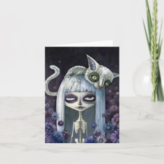 Felina de los muertos card