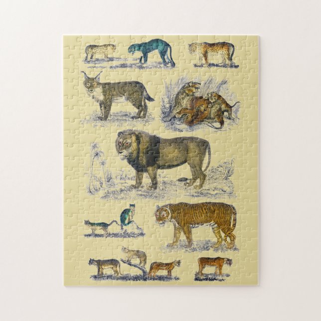 Feline Animals Jigsaw Puzzle (Vertical)