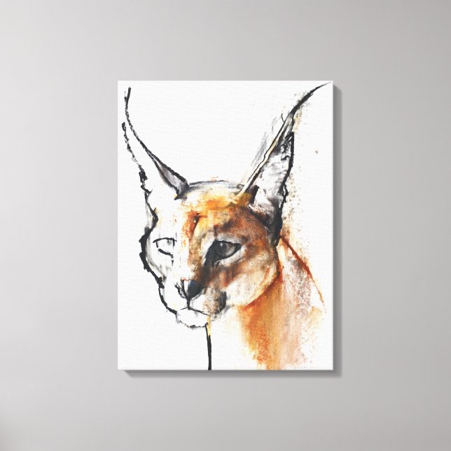 Feline Canvas Print (Front)