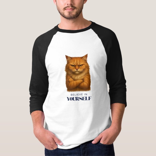 Feline Confidence   T-Shirt (Front)