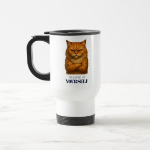 Feline Confidence  Travel Mug