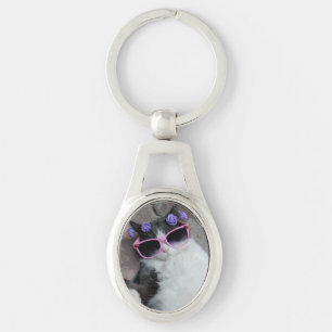Feline Diva Key Ring