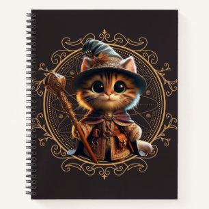 Feline Fantasy Adventure Notebook