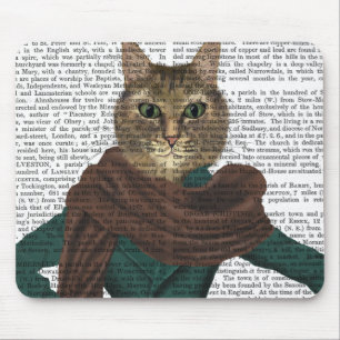 Feline Fashionista Mouse Mat