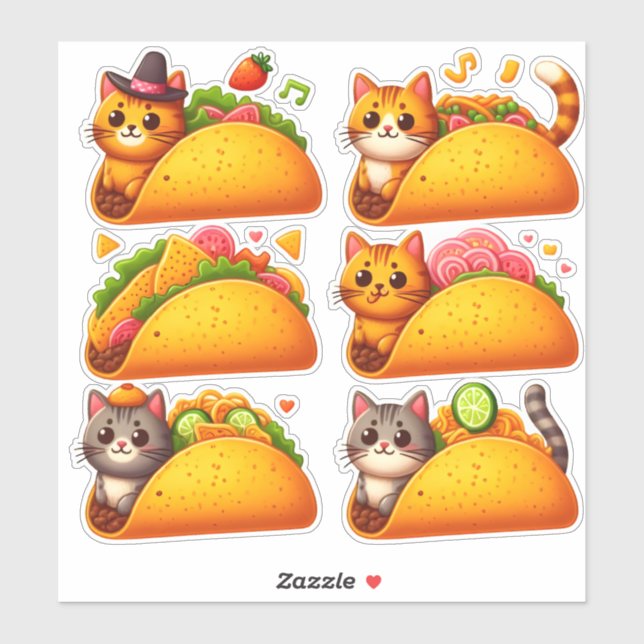 Feline Fiesta in a Taco (Sheet)