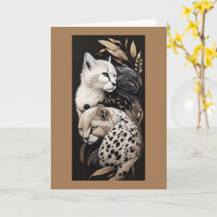 FELINE FINESSE #1      CARD