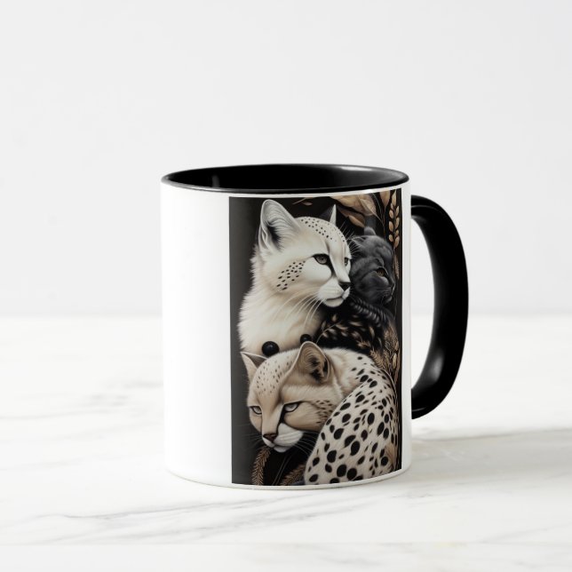 FELINE FINESSE #1  MUG (Front Right)