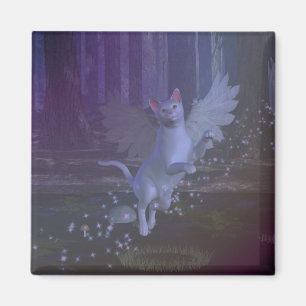 Feline Flight Magnet