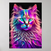 Feline Fractal Beauty 250