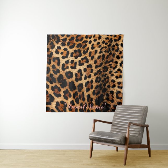 Feline Freckles Tapestry (In Situ)