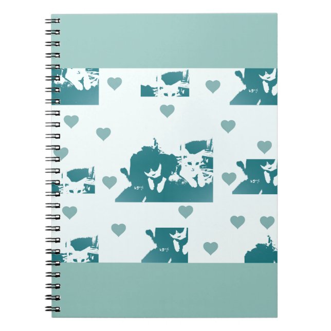 Feline friends. notebook (Front)