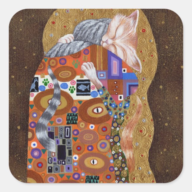 Feline Fulfilment 2011 Square Sticker (Front)