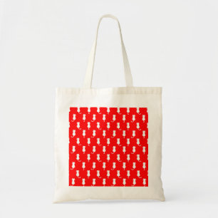 Feline Fun Forever Whimsical Cats White Cat Motif Tote Bag