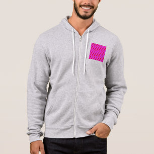 Feline Fun Forever Whimsical Red Cats Pink Hoodie