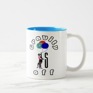 Feline Fun Two-Tone Coffee Mug
