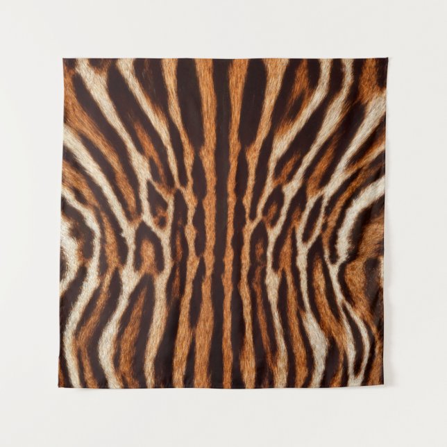 feline fur background tapestry (Front)