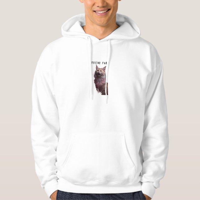 Feline Fury Hoodie (Front)