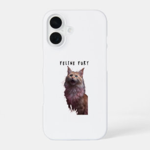 Feline Fury iPhone 16 Case
