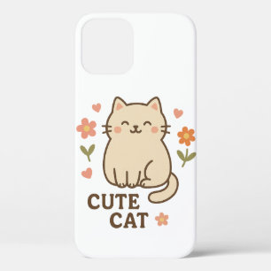 Feline in Bloom iPhone 12 Pro Case