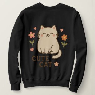 Feline in Bloom Sweatshirt