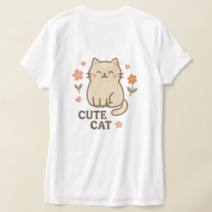 Feline in Bloom T-Shirt